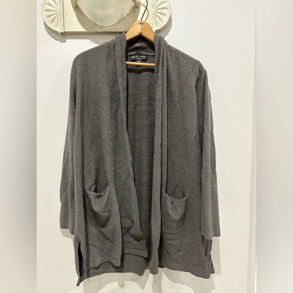 Barefoot Dreams Charcoal Cardigan